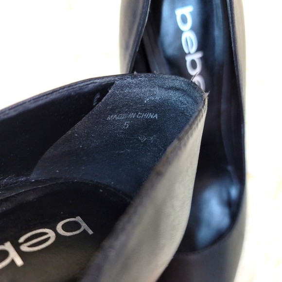 Bebe Peep Toe Platform Heels - Picture 5 of 15